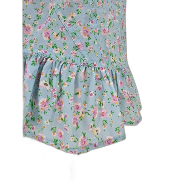 Elodie NWT Square Neck Peplum Tank Top Large - Picture 9 of 13